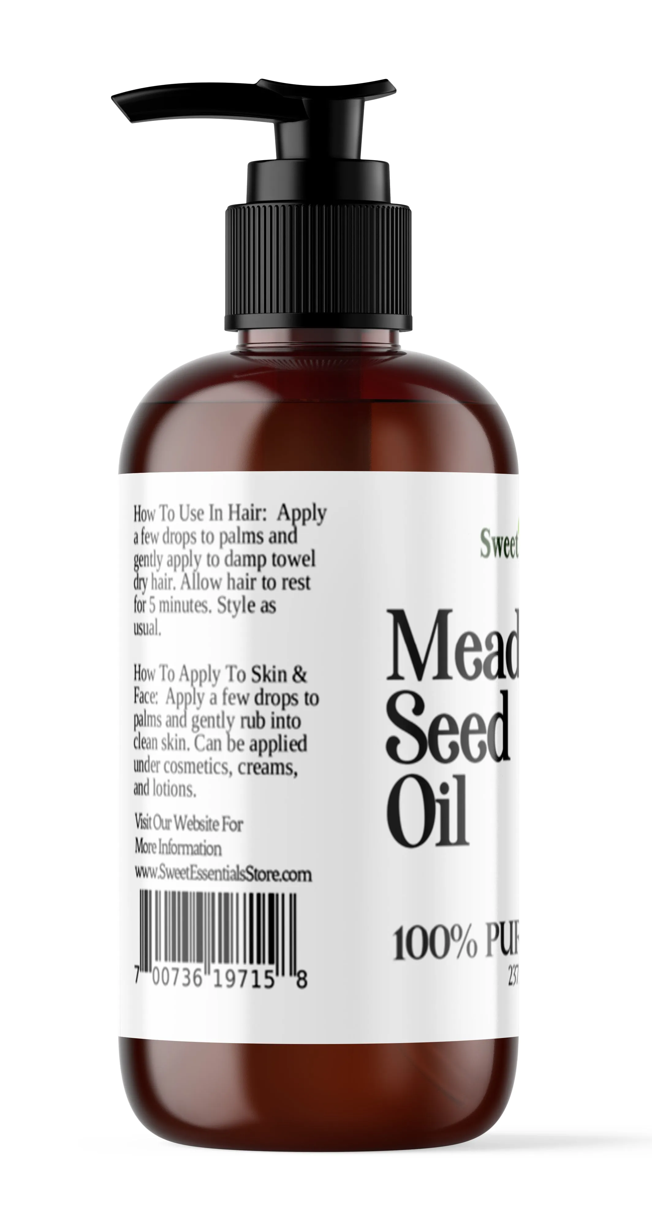 100% Pure Organic Meadowfoam Seed Oil | Imported From Canada