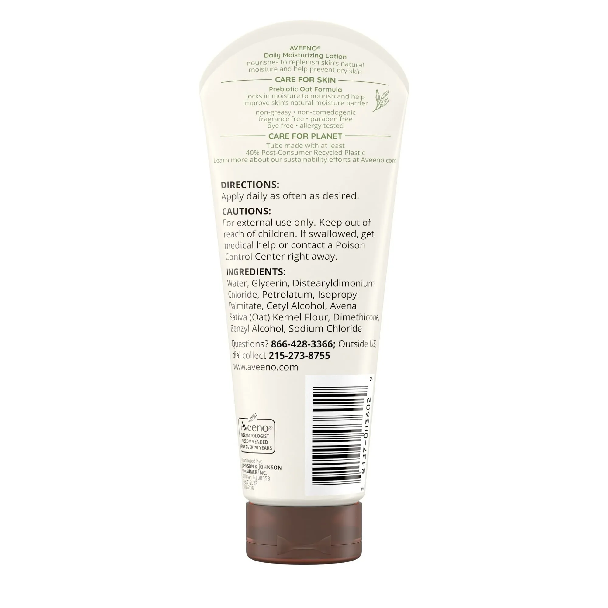 Aveeno Daily Moisturizer Body Lotion 8oz