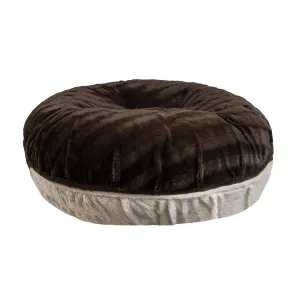 Bagel Dog Bed Natural Beauty/Godiva Brown