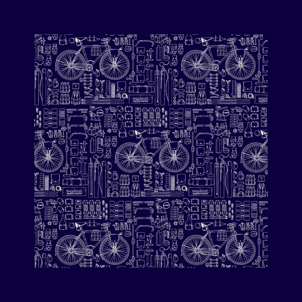 Bicycle Print Bandana