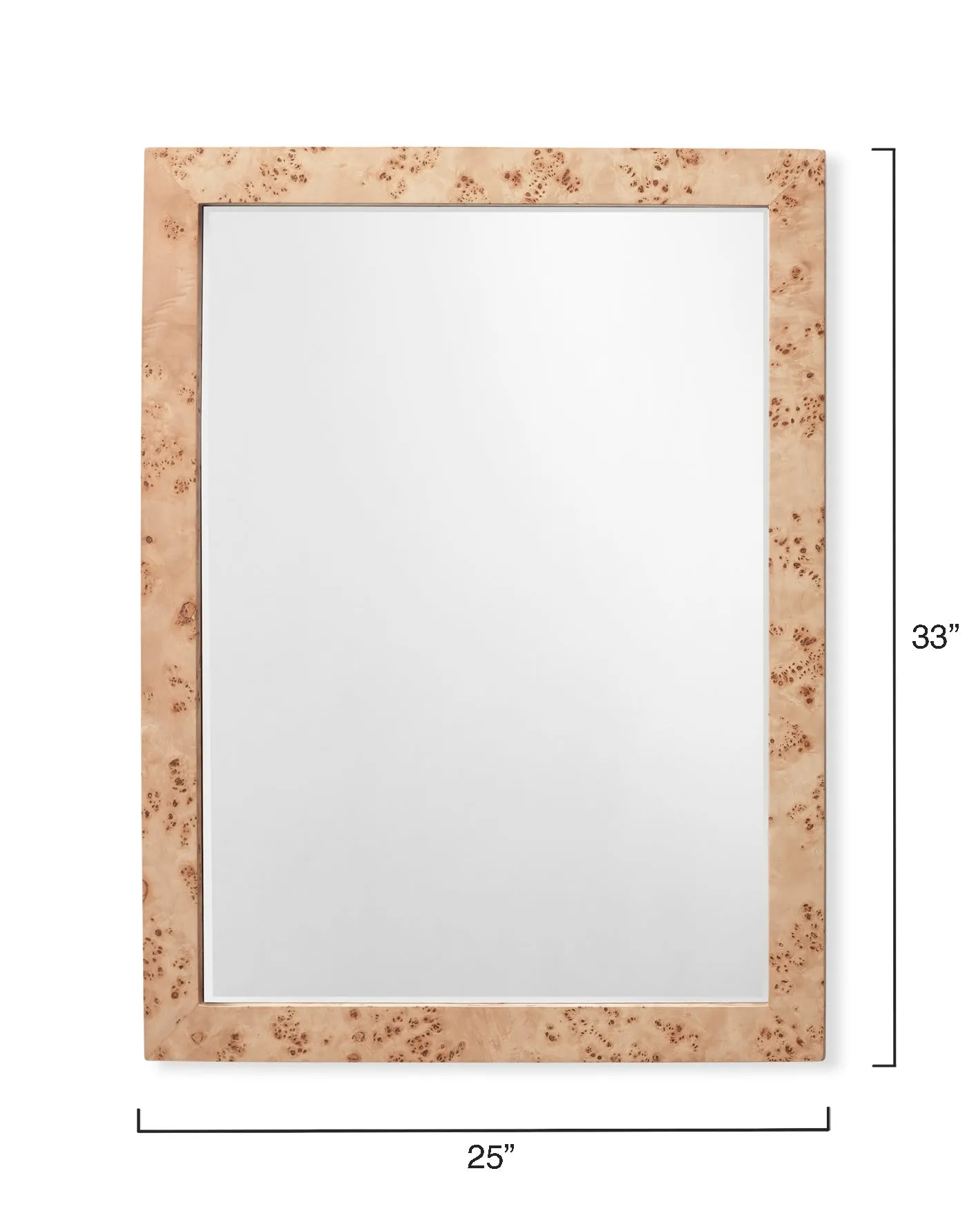 Chandler Rectangle Mirror - Natural