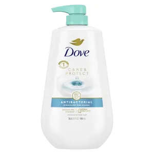 Dove Care and Protect Daily Use Antibacterial Hand Soap, 34 fl oz