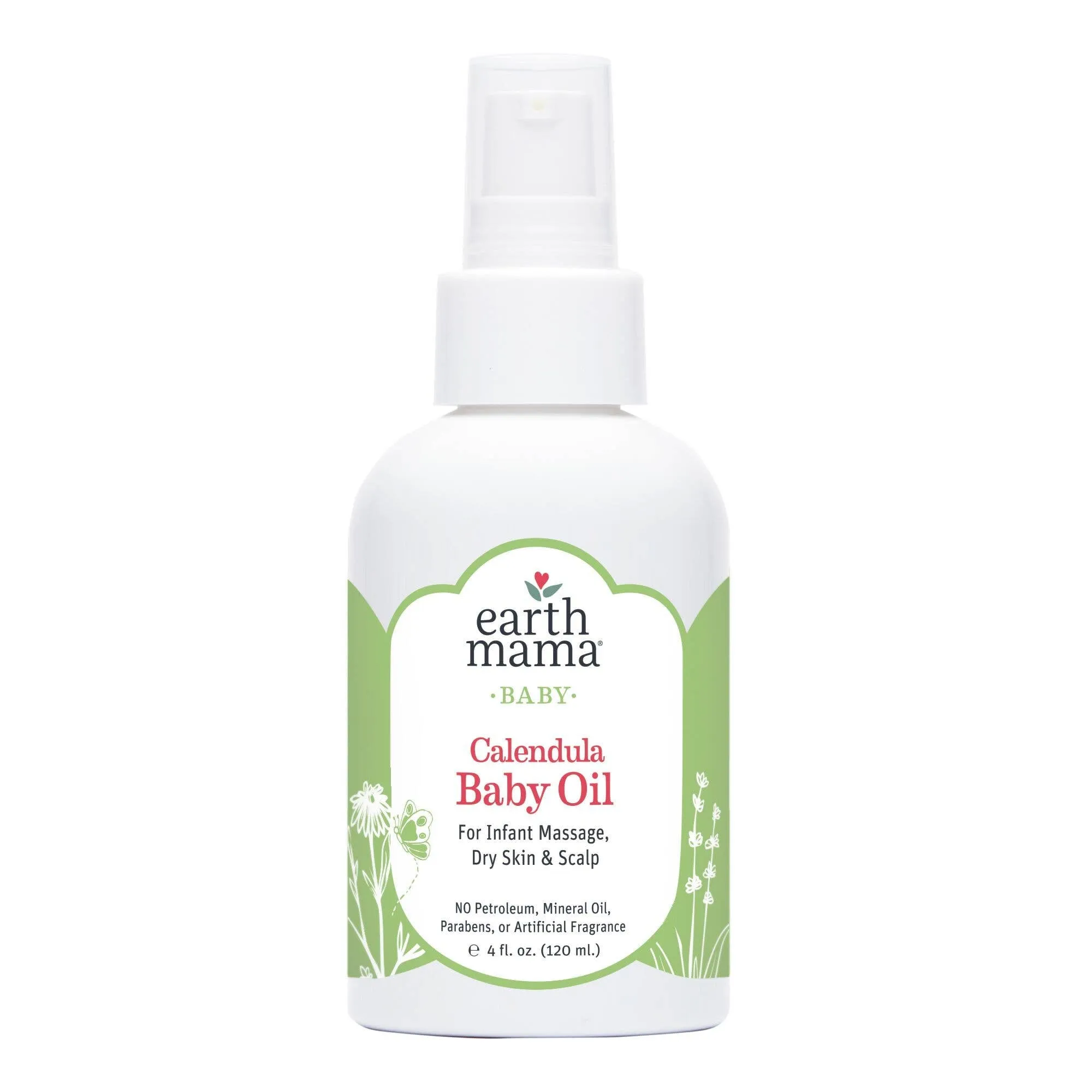 Earth Mama Calendula Baby Oil