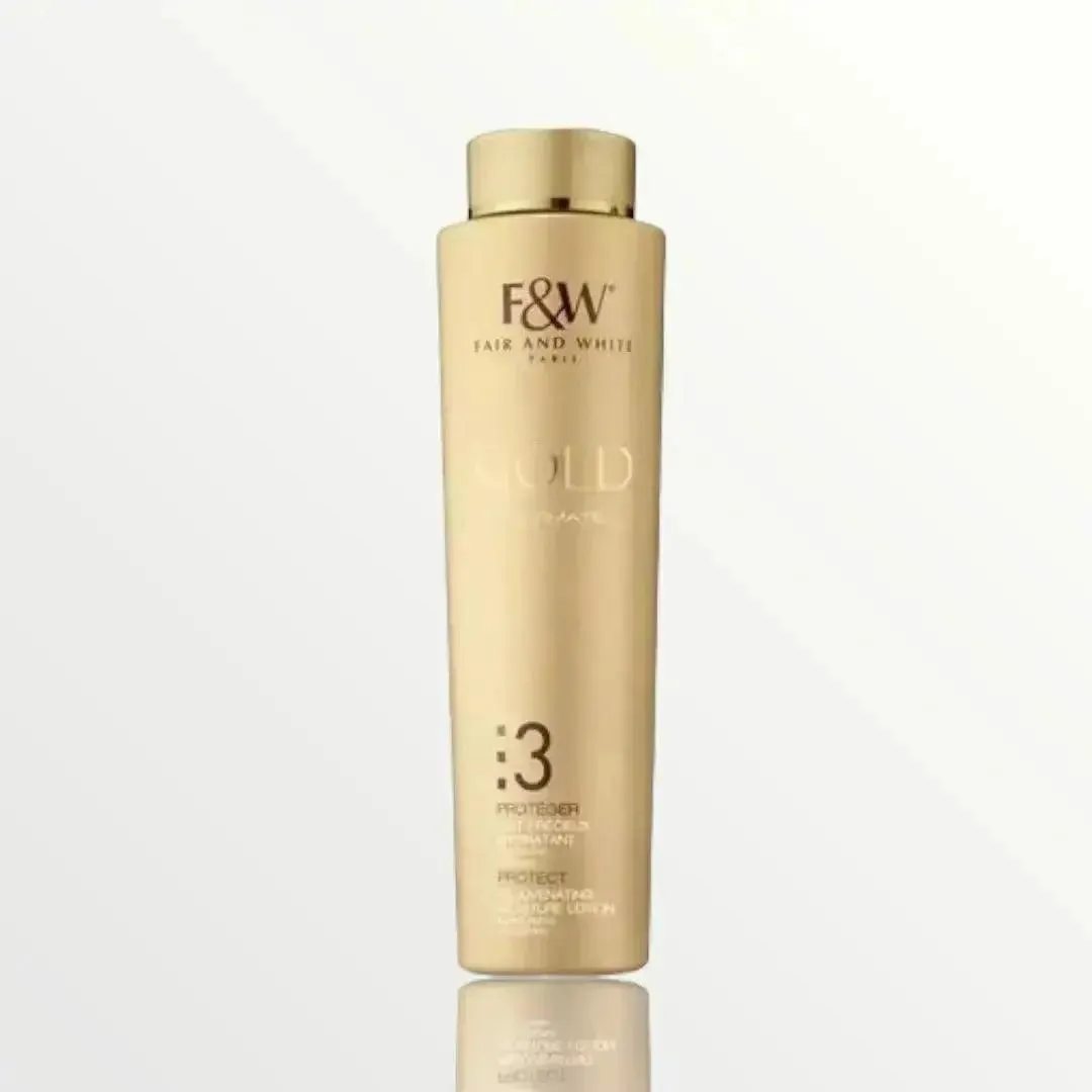 Fair & White Gold Protect Rejuvenating Moisture Lotion - 500ml