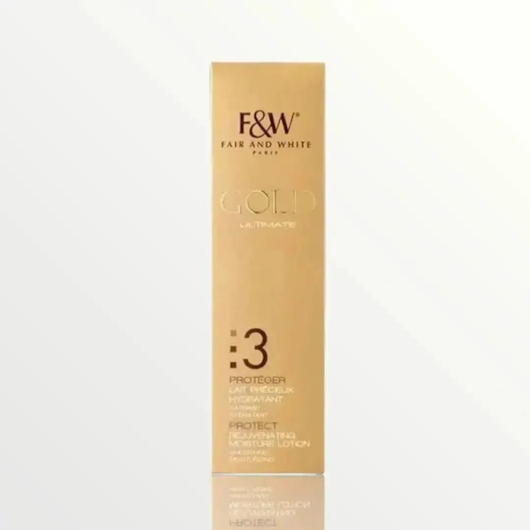 Fair & White Gold Protect Rejuvenating Moisture Lotion - 500ml