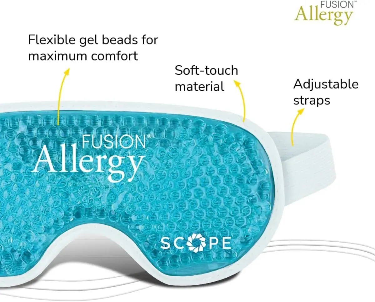 Fusion Eye mask For Allergies Cooling Eye Therapy Day & Night Eye Gel- 10 ml