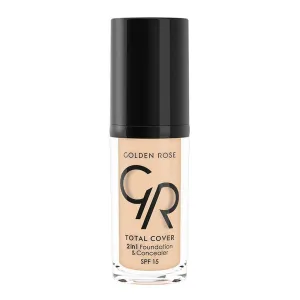 Golden Rose TOTAL COVER 2in1 Foundation & Concealer