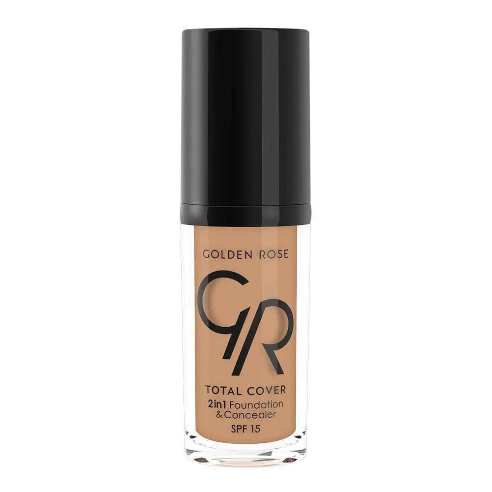 Golden Rose TOTAL COVER 2in1 Foundation & Concealer