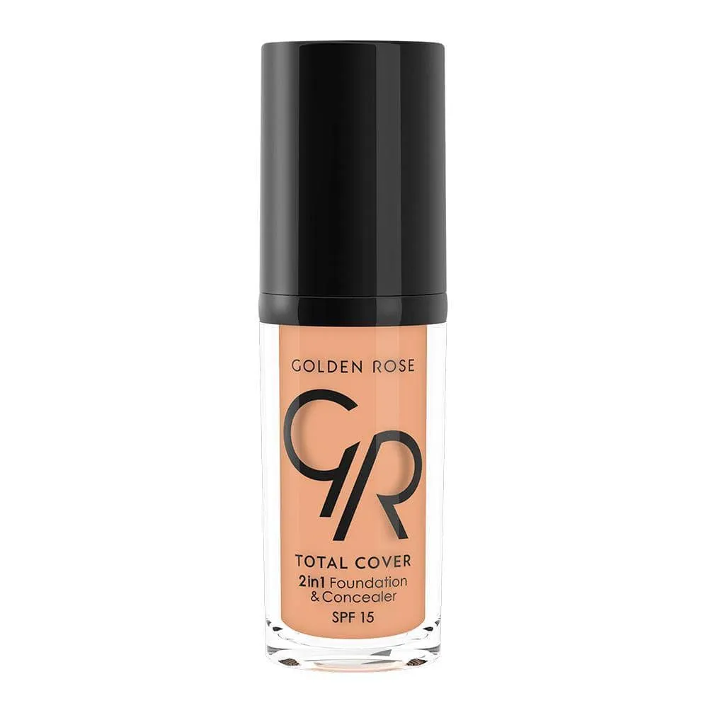 Golden Rose TOTAL COVER 2in1 Foundation & Concealer