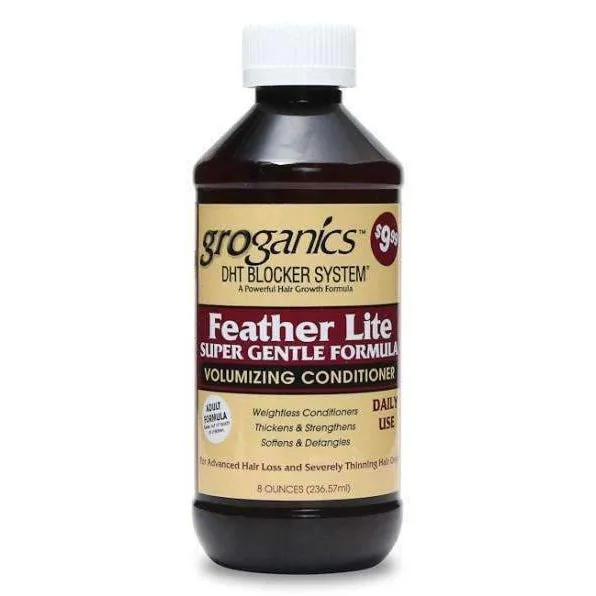 Groganics Feather Lite Super Gentle Formula Volumizing Conditioner 236ml