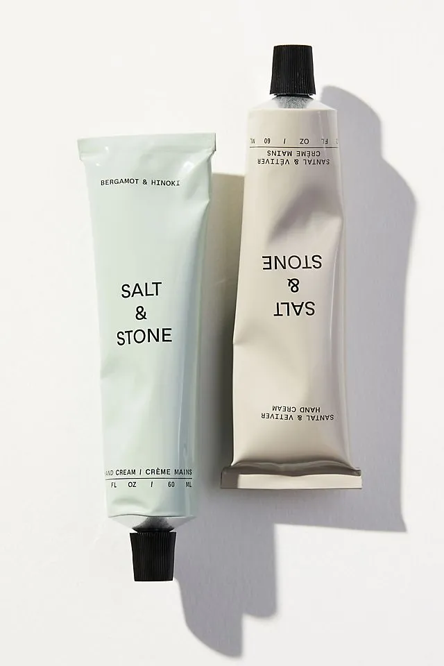 Hand cream SALT & STONE, bergamot hinoki