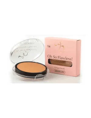 Hemani Oh So Flawless Compact Powder (Dark)