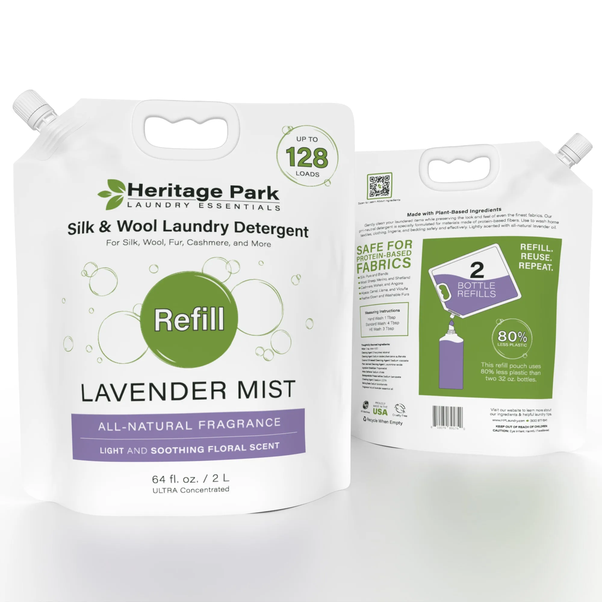 Heritage Park Luxury Silk & Wool Detergent