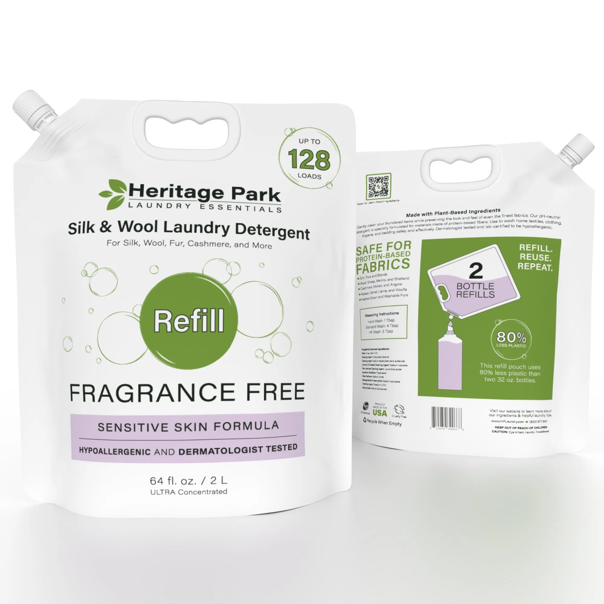 Heritage Park Luxury Silk & Wool Detergent