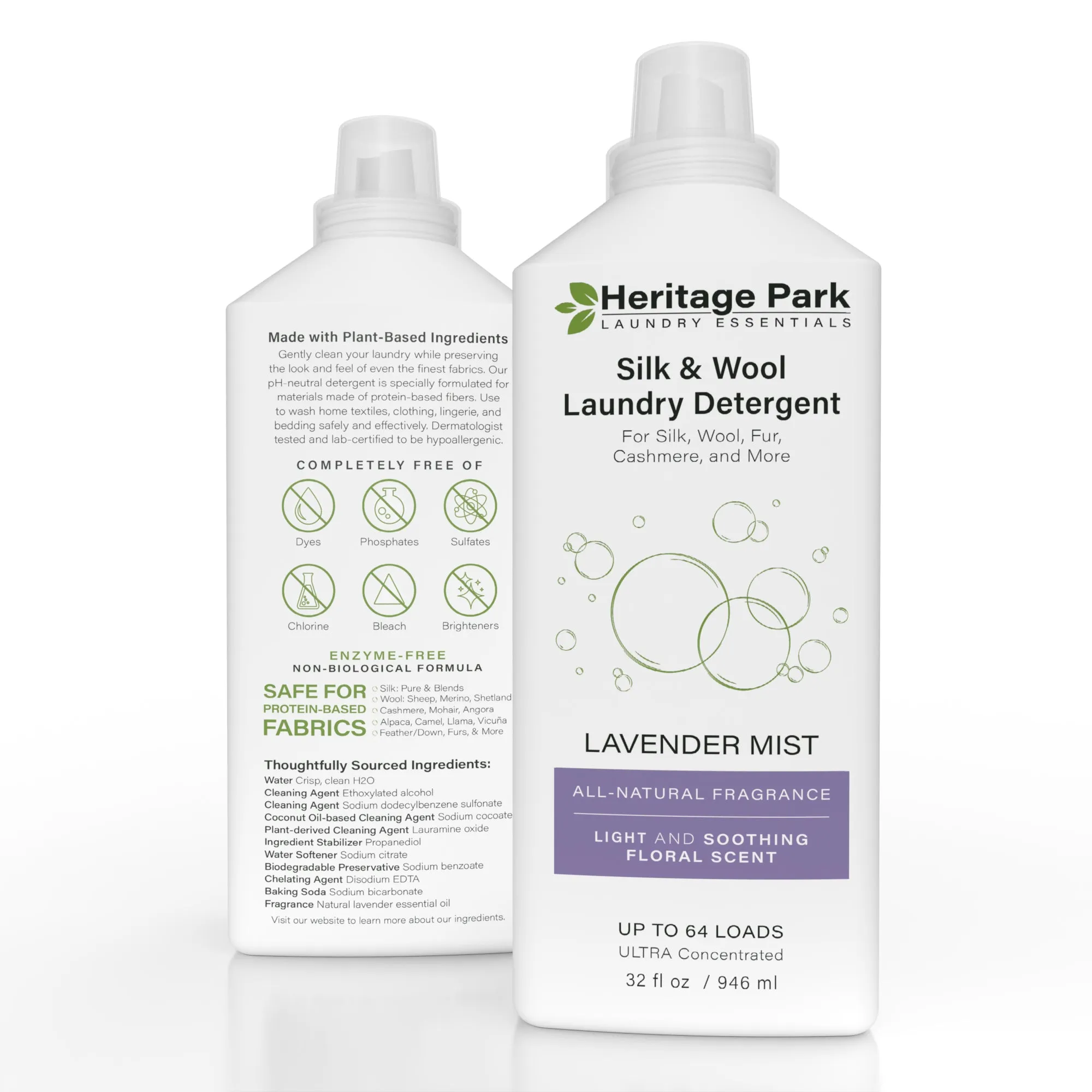 Heritage Park Luxury Silk & Wool Detergent