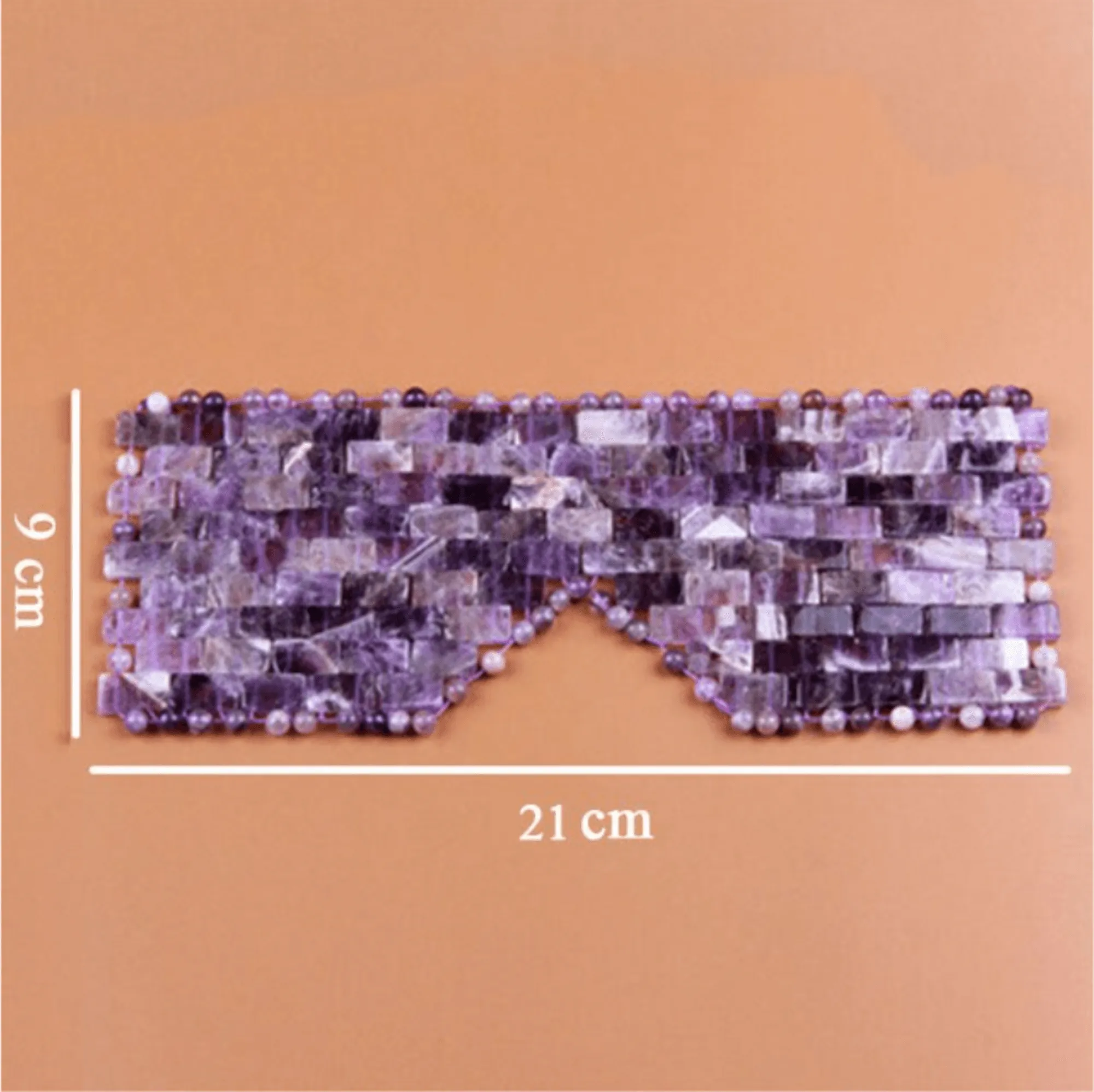 High-Grade Gemstone Eye Mask