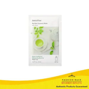 Innisfree My Real Squeeze Mask Set Green Tea 20ml (20 Sheets)