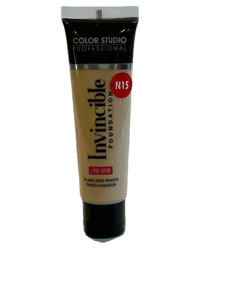 INVINCIBLE FOUNDATION SHADE FAIR IVORY- N15- FLAWLESS PHOTO FINISH MAKEUP