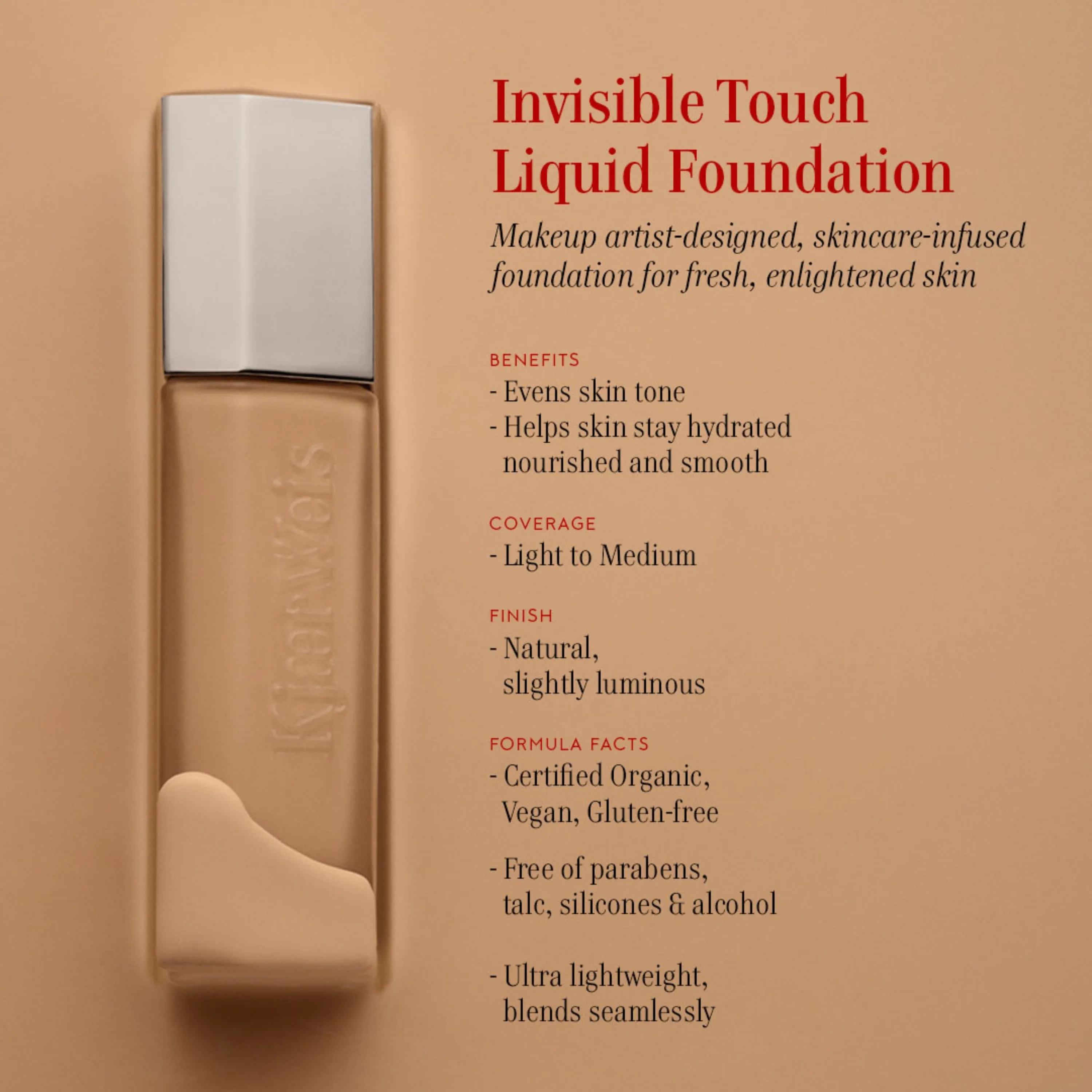 Invisible Touch Liquid Foundation--D330/Flawless