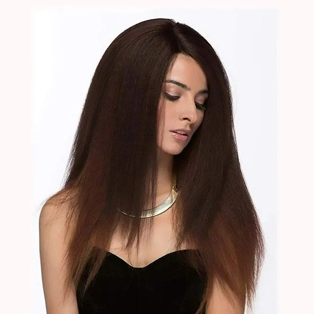 Kinky Straight Clip-In Virgin Human Hair Extensions