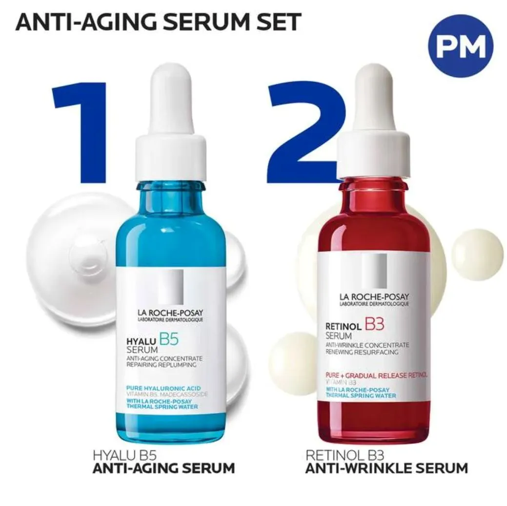 La Roche-Posay Anti-Aging Serum Set ($129 Value)