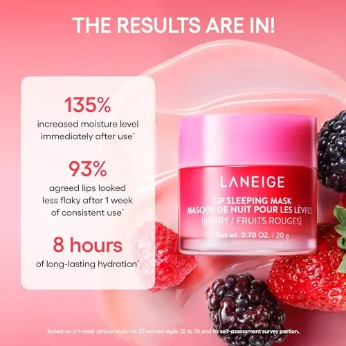 LANEIGE Lip Sleeping Mask Berry: Nourish, Hydrate