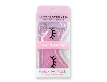 Lemon Lavender Relax Gel Mask - Choice of Color