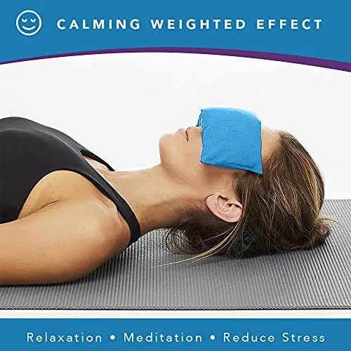 Lotus Weighted Lavender Eye Pillow Sleeping & Meditation Mask