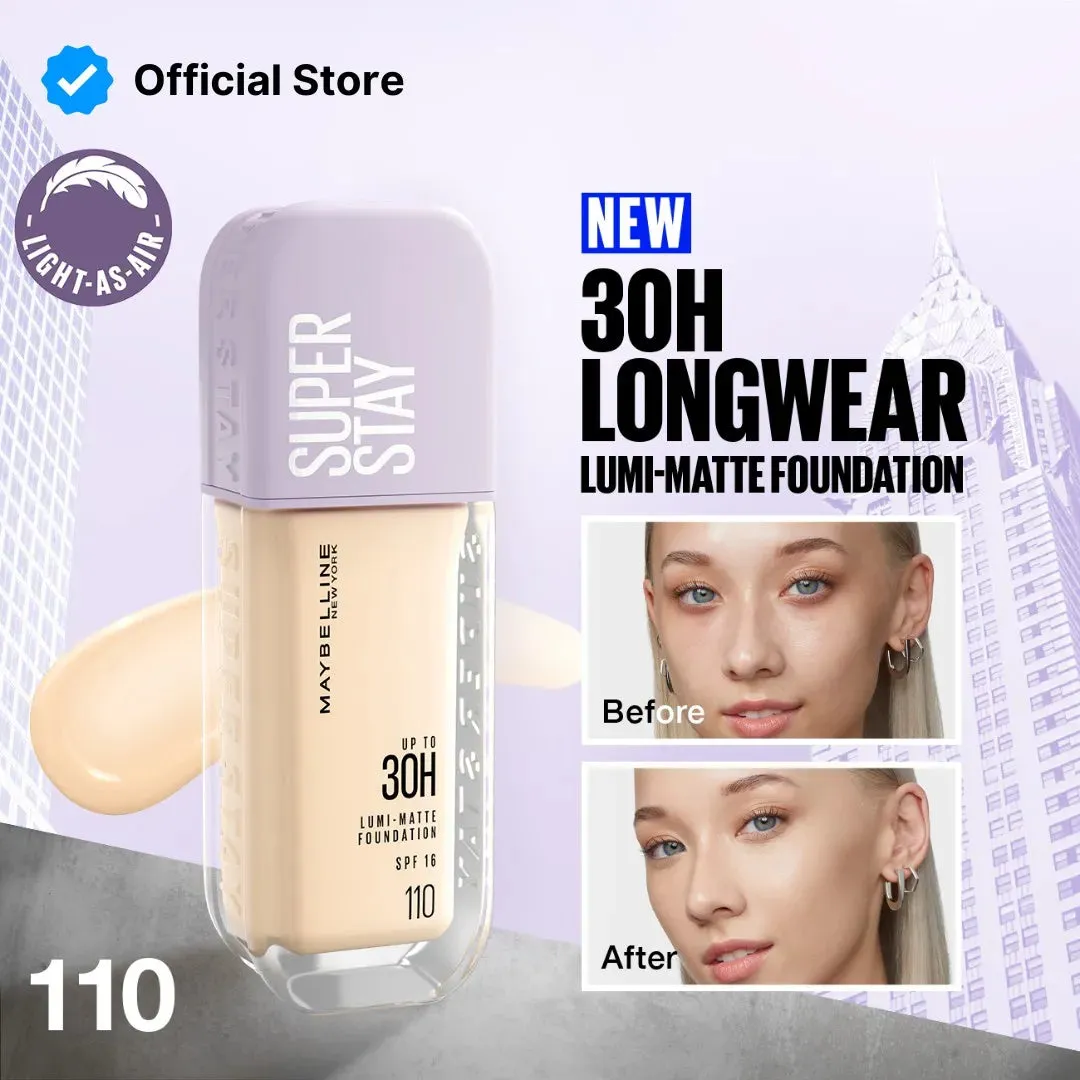 Maybelline Super Stay Lumi Matte Foundation | Upto 30h Coverage