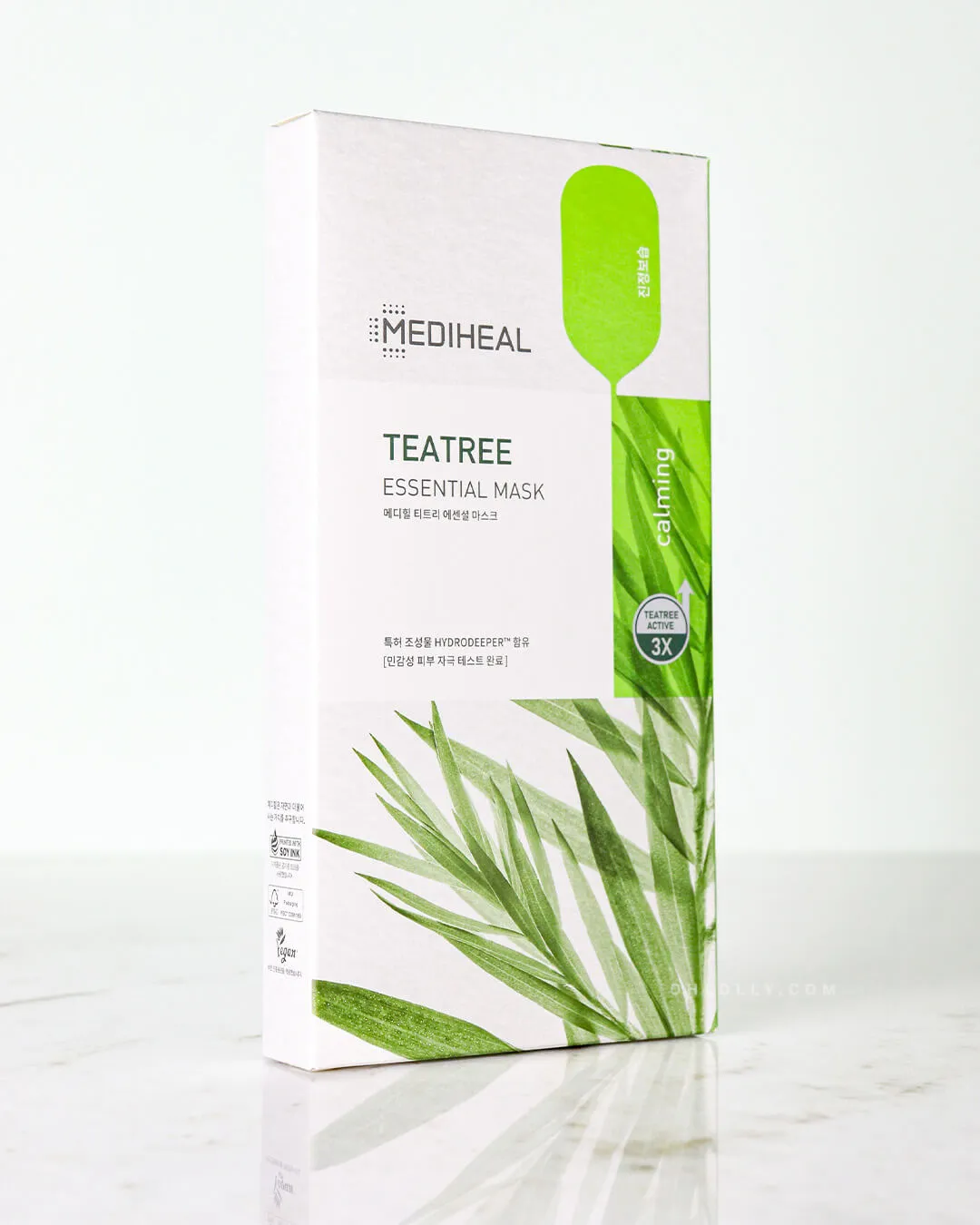 MEDIHEAL Teatree Essential Masks 10 Sheets Calming Sensitive Skincare