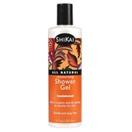 Moisturizing Shower Gel Sandalwood Amber 1 gal By Shikai