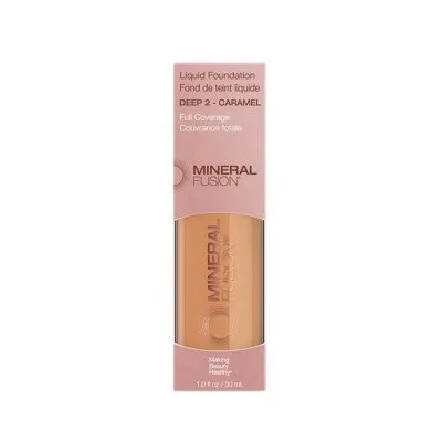 New - Mineral Fusion Age-Defying Liquid Foundation - Caramel - 1.0 fl oz