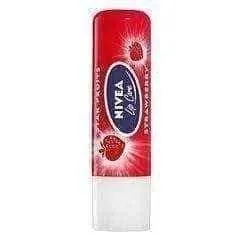 NIVEA STRAWBERRY Lipstick 4.8g, nivea lip care