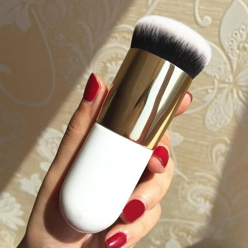 Professional Flat Chubby Pier Foundation Make-up Brush