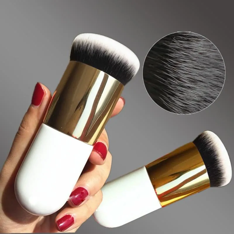 Professional Flat Chubby Pier Foundation Make-up Brush