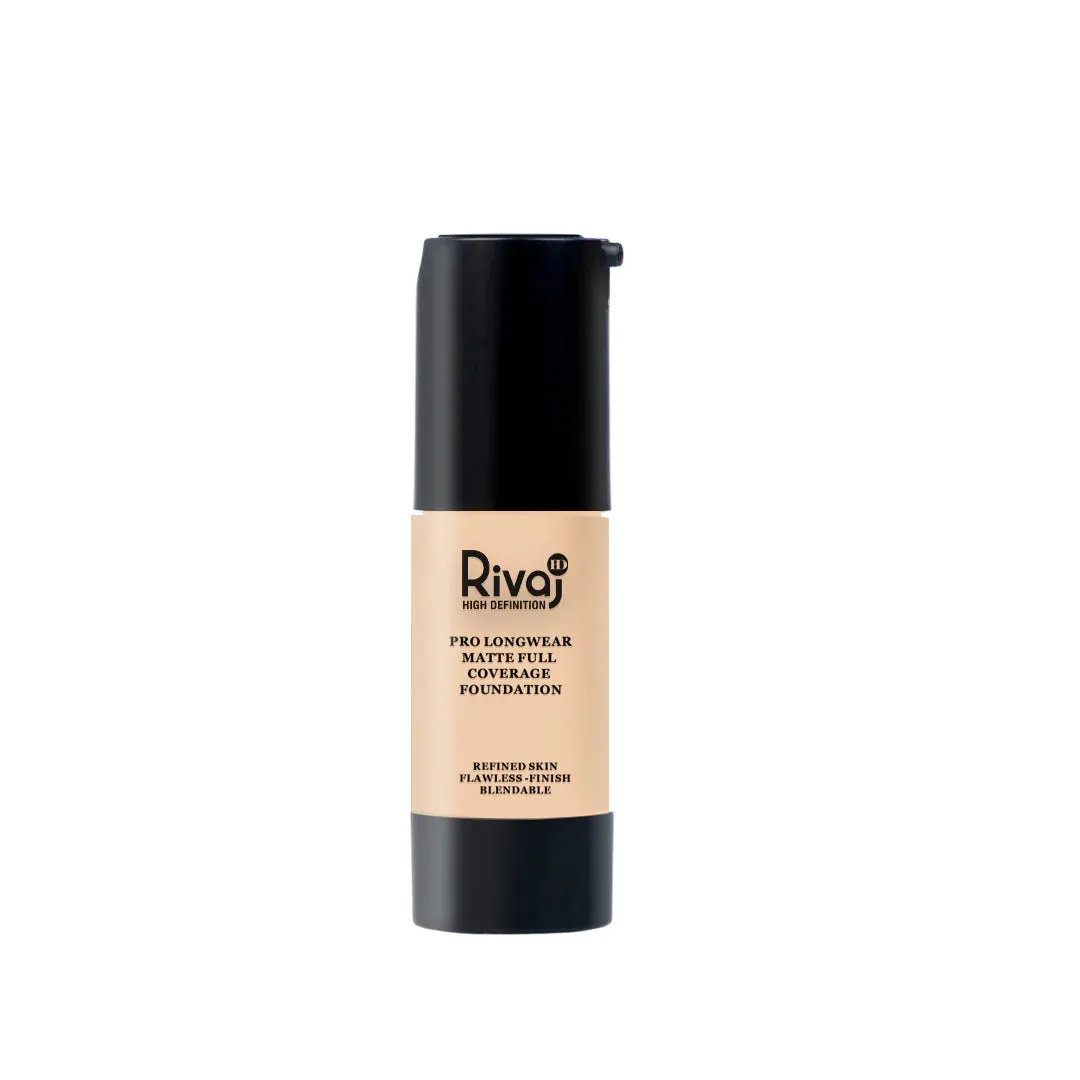 Rivaj HD Pro Longwear Matte Full Coverage Foundation