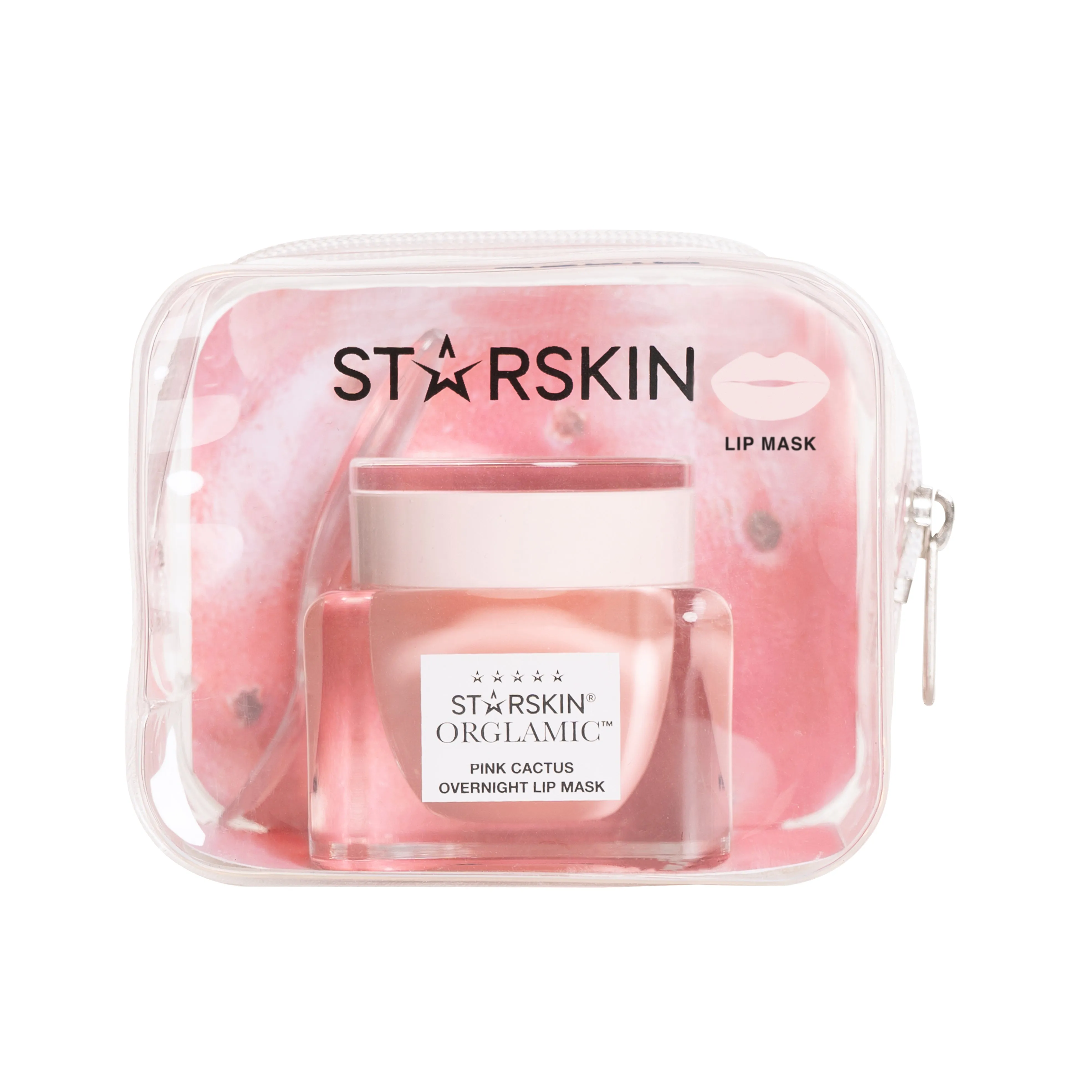 STARSKIN ORGLAMIC™ PINK CACTUS OVERNIGHT LIP MASK 15ml Nourishing Mask