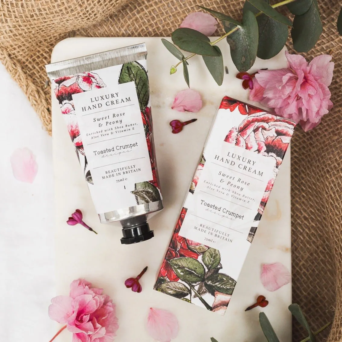 Sweet Rose & Peony Luxury Hand Cream