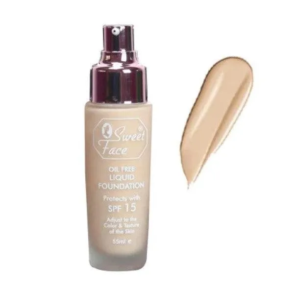 SWEETFACE REAL BASE LIQUID FOUNDATION 55ML