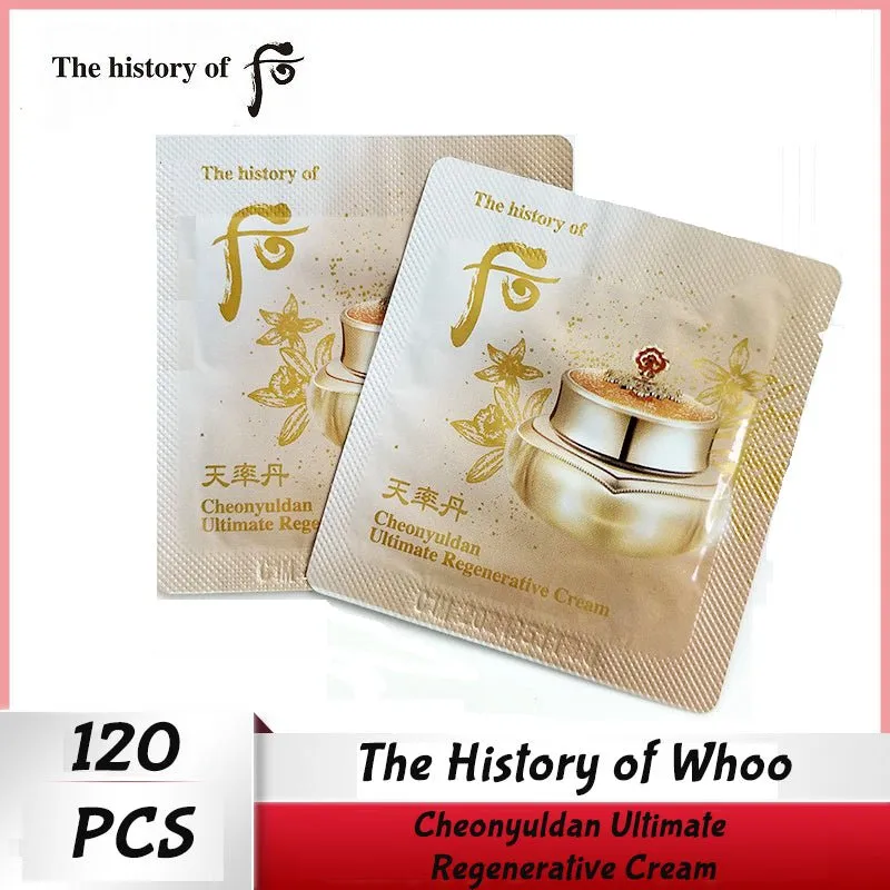 The History of Whoo Cheonyuldan Ultimate Regenerative Cream 1ml x 30/60/90/120pcs