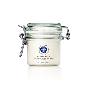 Ultra Rich Anti Ageing Face Cream Night Formula. The Perfect Night Cream. Made In Scotland