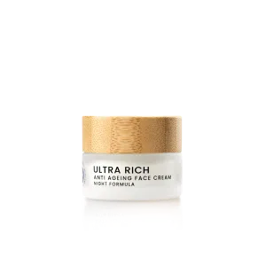 Ultra Rich Anti-Ageing Face Cream Night Formula Travel Mini